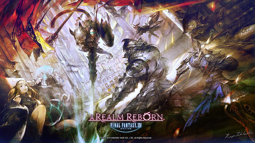 Final Fantasy XIV A Realm Reborn Jogos 온라인 HD 월페이퍼