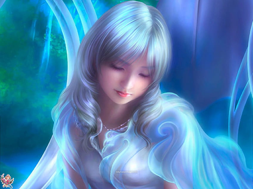 3D Anime Girl, Beautiful Angel Girl HD wallpaper | Pxfuel