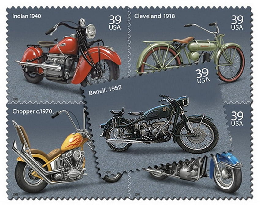 Sepeda, stempel, harley, sepeda motor, panas, keren, baru, gelap Wallpaper HD