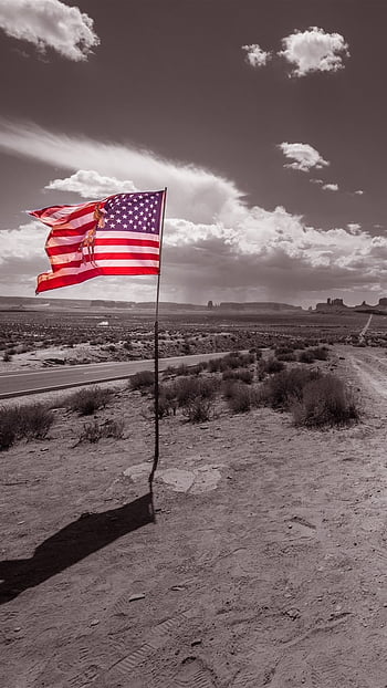 black and white american flag iphone wallpaper