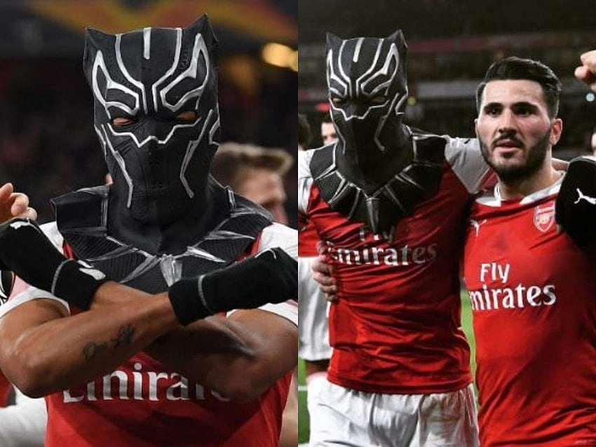 Aubameyang explains why he wore a Black Panther mask in goal celebration ( ) HD wallpaper
