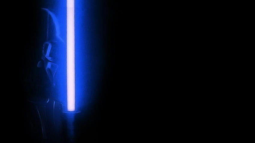 Light Saber, Blue Lightsaber HD wallpaper