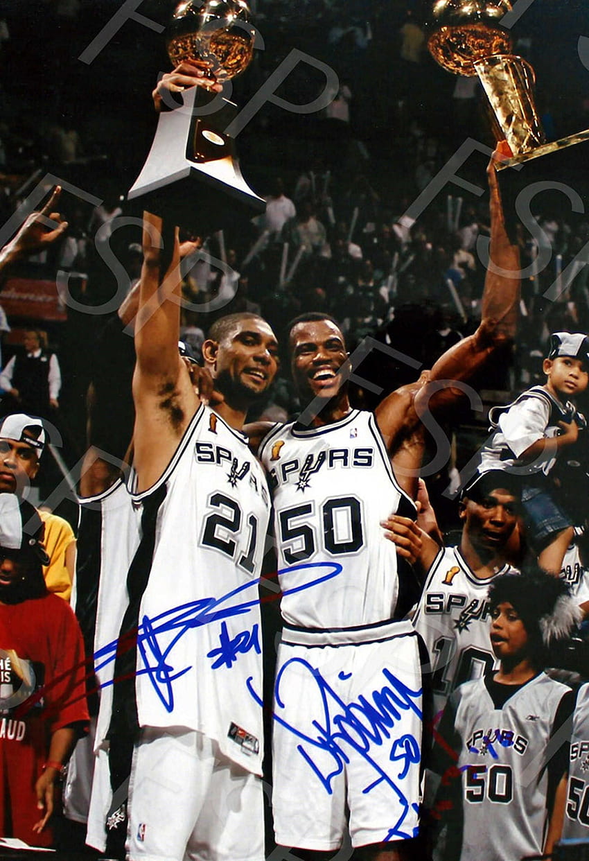 David Robinson Signed Autograph 8x10 Photo - San Antonio Spurs, Basketball  Hof