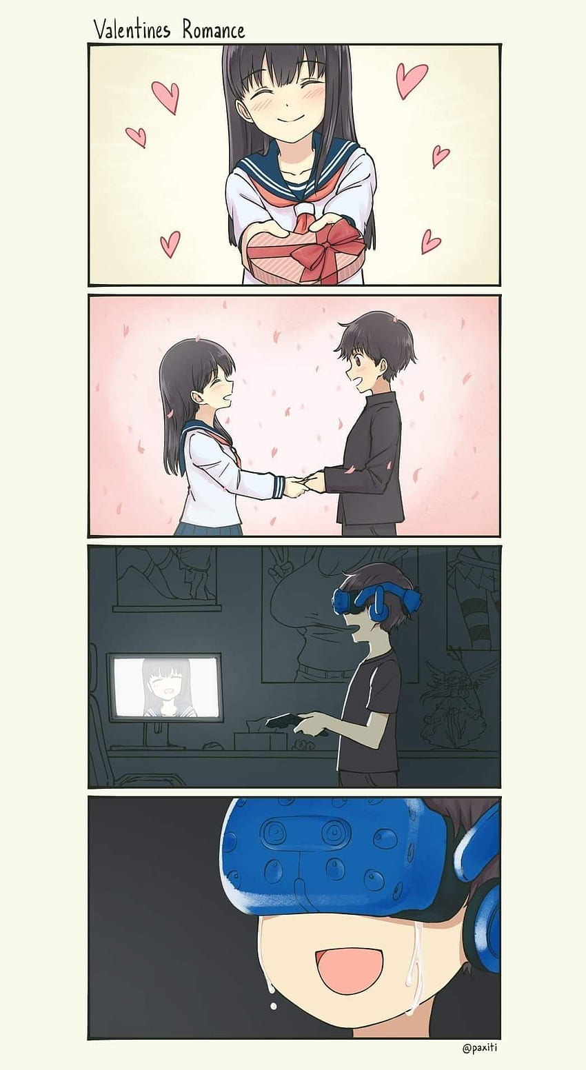 Anime girl gradual depression Meme Generator  Imgflip