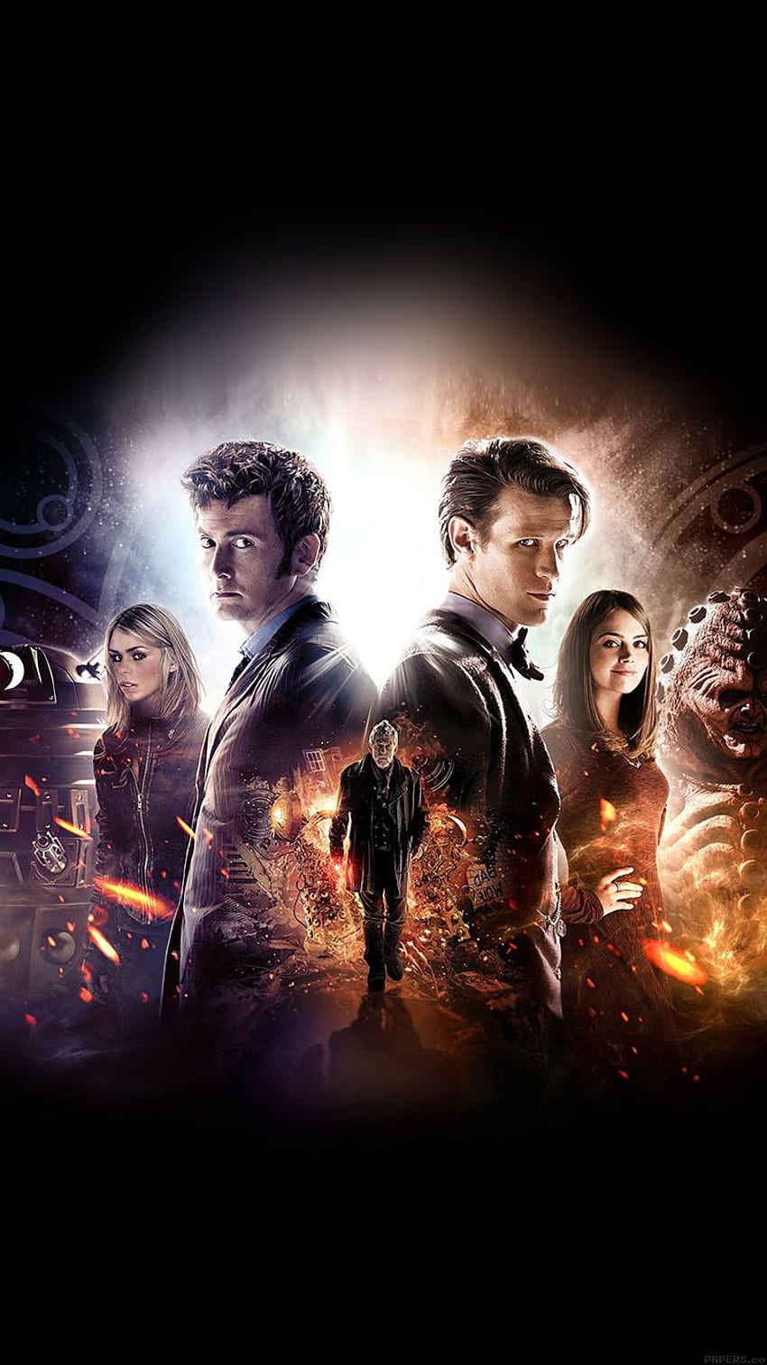 iPhone 6 - doctor who 50th poster film face HD phone wallpaper