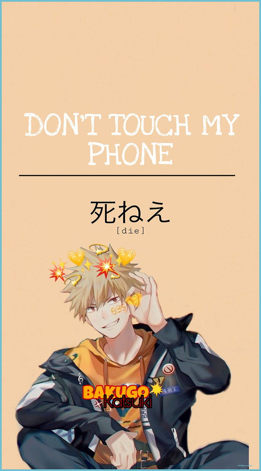 Cute Bakugou Wallpapers Mobile  PixelsTalkNet