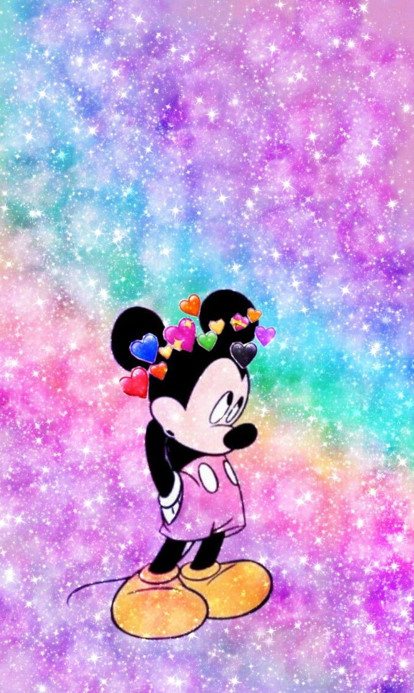 galaxy. Mickey mouse , Minnie mouse , Minnie mouse , Purple Minnie Mouse HD phone wallpaper