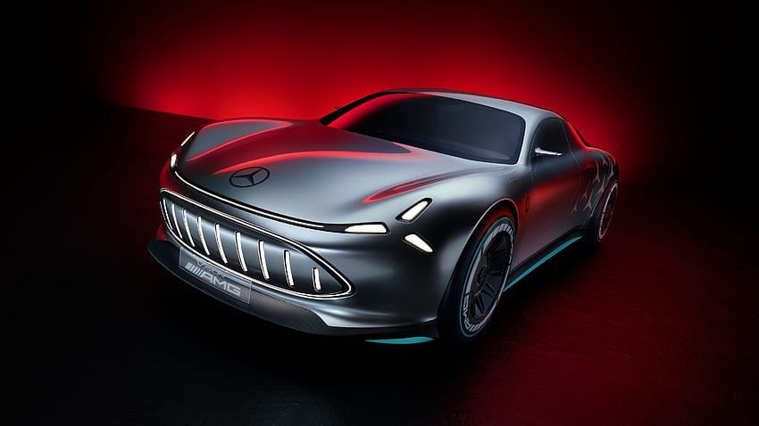 Mercedes Vision AMG Concept 2022 4 Cars HD wallpaper
