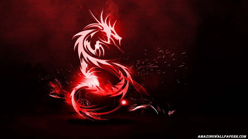 absurdres alternate_color dark_background dragon glowing highres