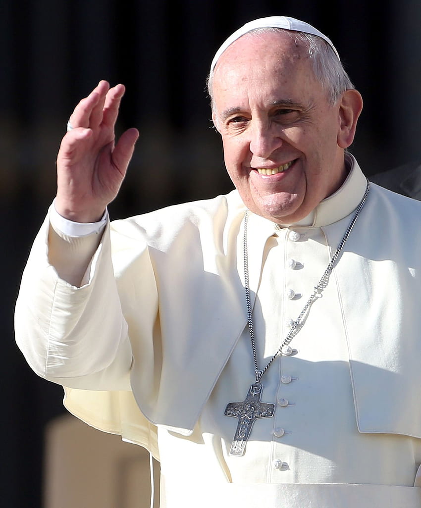 프란치스코 교황과 영성과 영적 조화를 위한 그의 선물 HD 전화 배경 화면