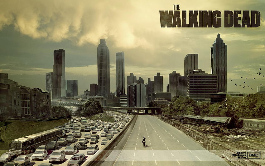 The Walking Dead and Background, The Bridge TV Show HD wallpaper