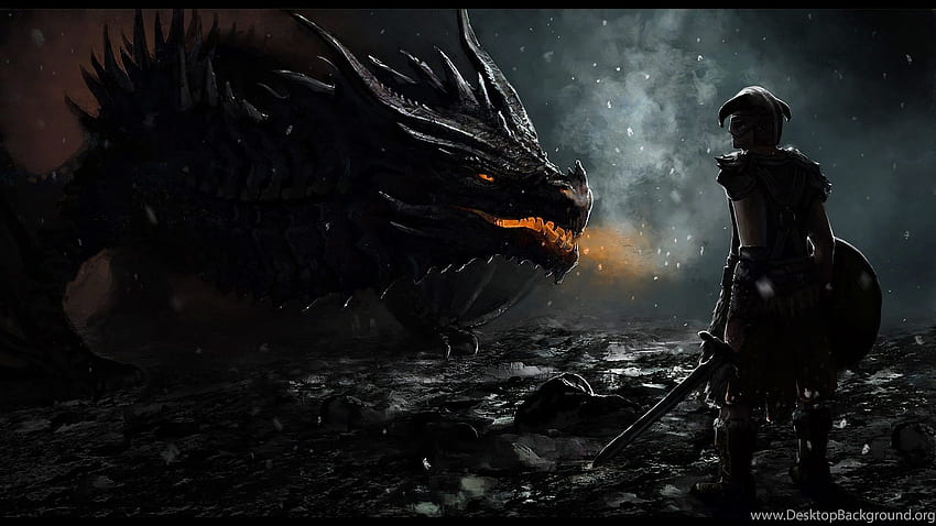 The Elder Scrolls V: Skyrim, Dragon /, 2560 X 1440 Skyrim HD тапет