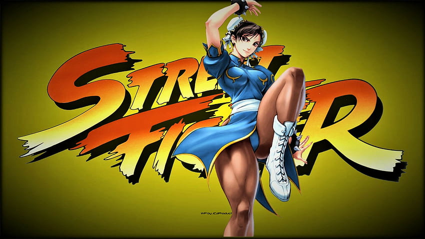 Chun Li Kick 2 - Street Fighter, Street Fighter II Fond d'écran HD
