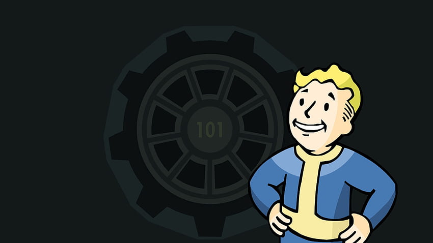 ห้องนิรภัย 101, Fallout, รอยยิ้มที่น่าขนลุก วอลล์เปเปอร์ HD