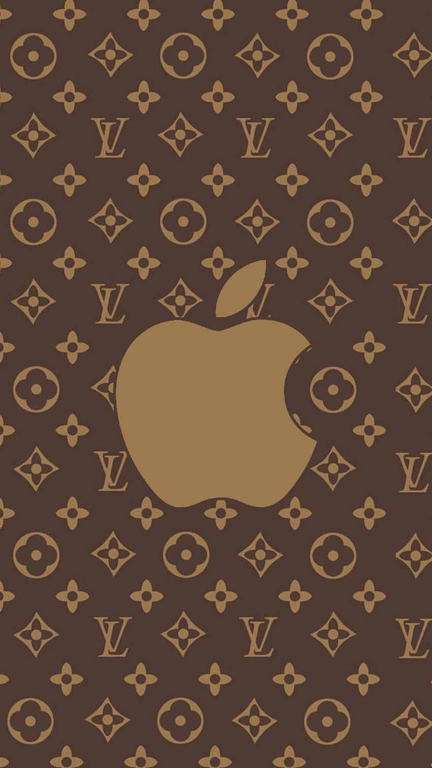 louis vuitton iphone wallpaper,font,brown,text,pattern,logo (#976003) -  WallpaperUse