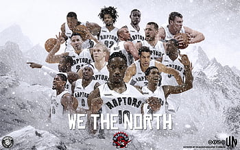 MTech - We The North Toronto Raptors NBA Basketball Beautiful Decal Sticker  (Black, 5