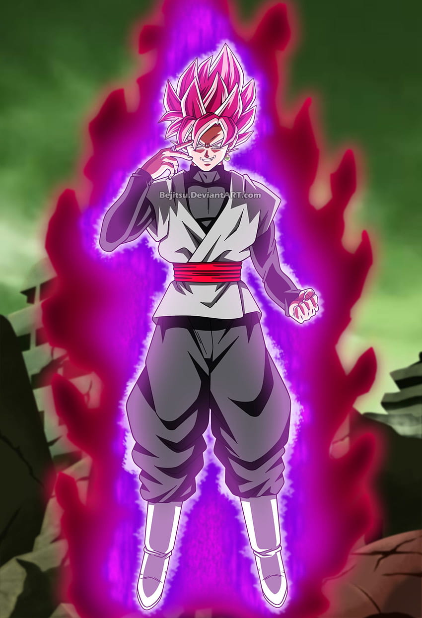 Dragon Ball Super Black Goku de Bejitsu - Dragon Ball Super Goku Black Ssj Rose - - fondo de pantalla del teléfono