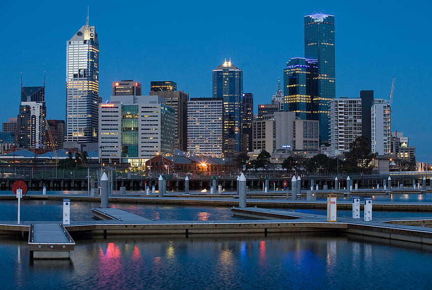 Manzara, Şehirler, Panorama, Avustralya, Melbourne, Victoria Eyaleti, Victoria Eyaleti HD duvar kağıdı