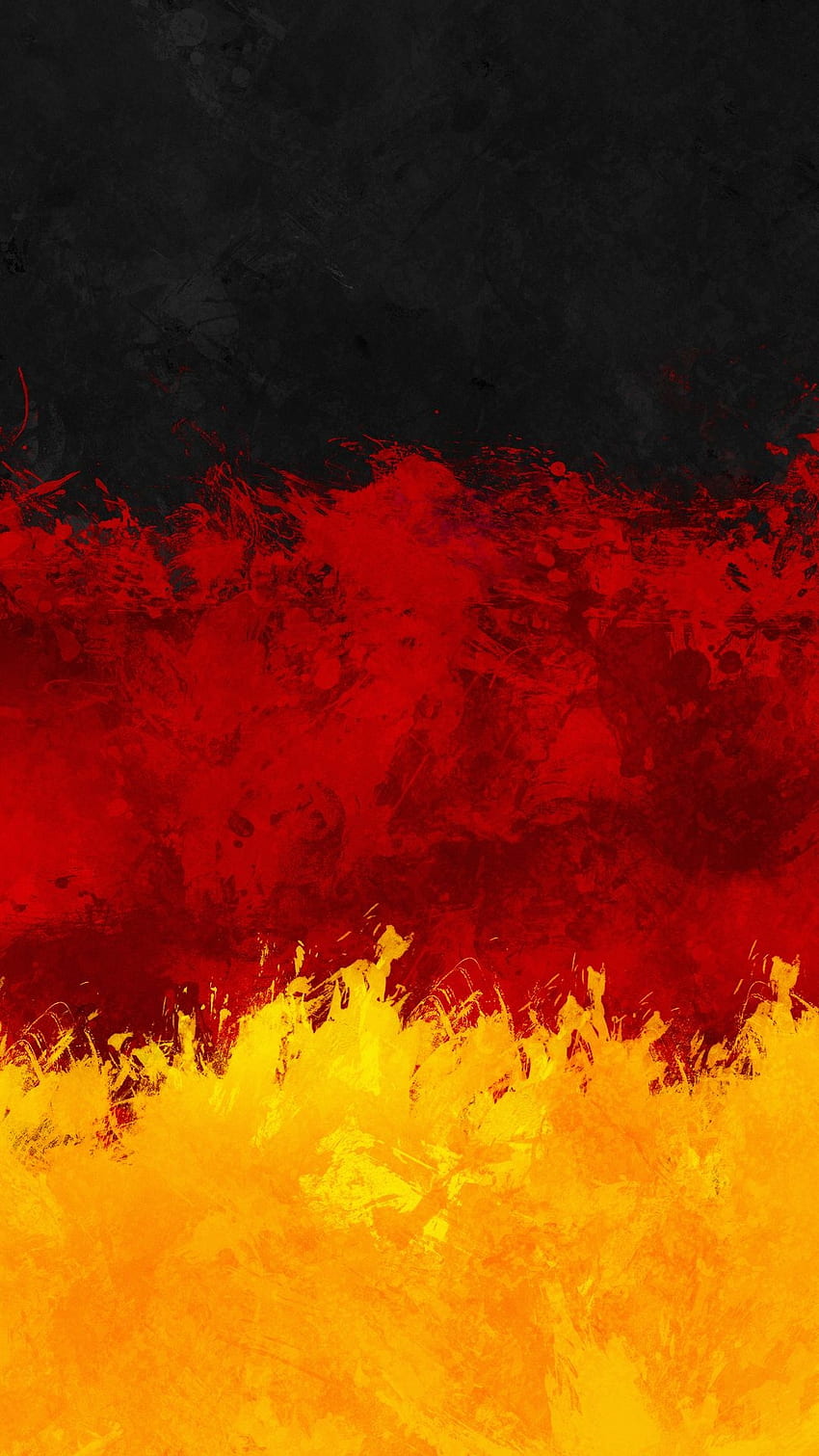 독일 국기, 독일 HD 전화 배경 화면