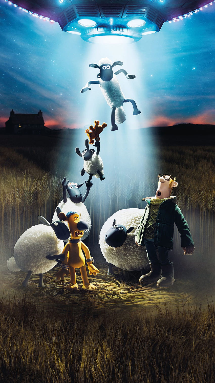A Shaun The Sheep Movie: Farmageddon Animation Ultra Mobile, Cartoon Fond d'écran de téléphone HD