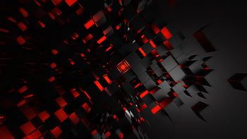 Red black blocks HD wallpapers | Pxfuel
