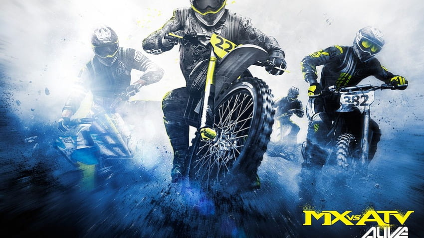 Download Fox Racing Dirt Bike Flying Stunt Wallpaper  Wallpaperscom