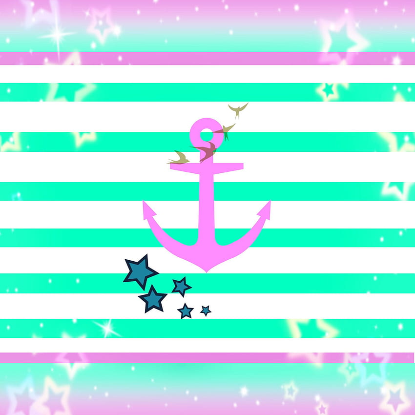 Anchors, Girly Anchor HD phone wallpaper