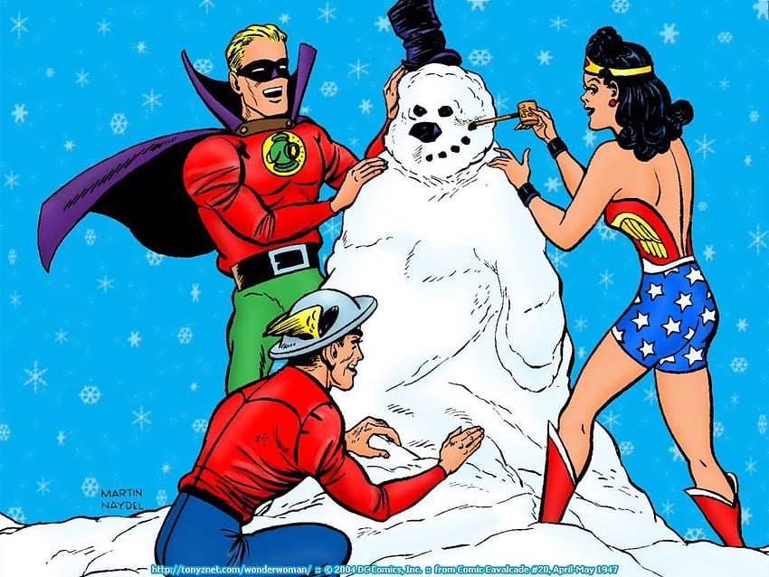 Wonder Woman Christmas, DC Comics Christmas HD wallpaper | Pxfuel