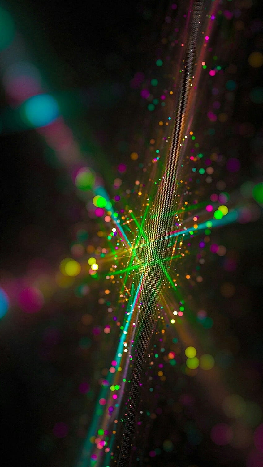 iPhone . Green, Light, Visual effect lighting HD phone wallpaper