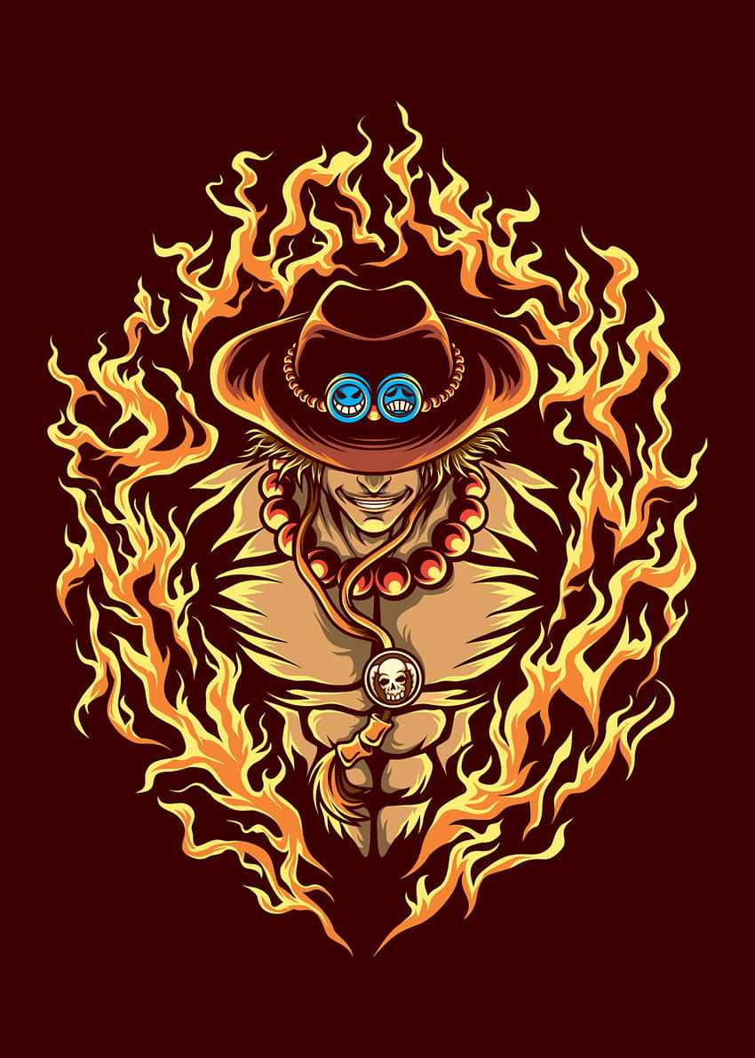 One Piece Ace-Logo (Seite 1) HD-Handy-Hintergrundbild