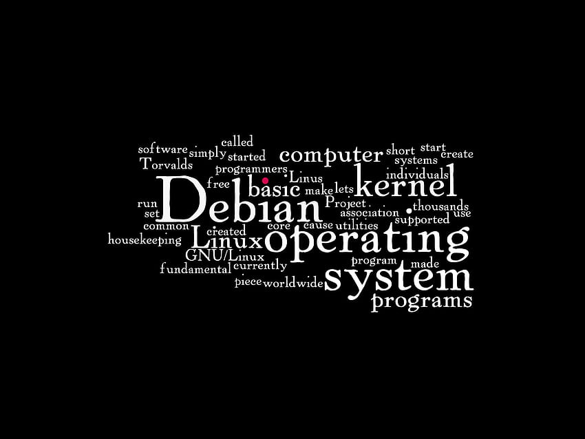 Debian, Distribuzione Sfondo HD