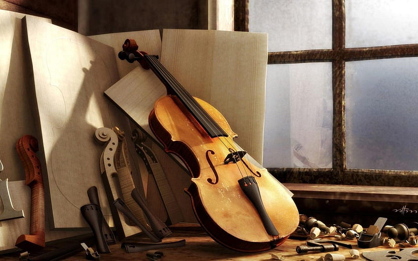 Violin theme - . , ,, Fiddle HD wallpaper