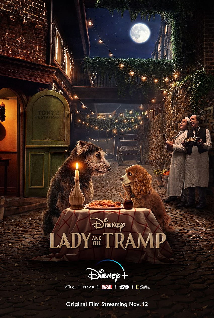 Lady and the Tramp (2019) HD phone wallpaper