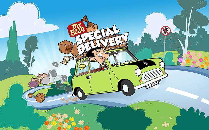 ajay naran - Mr. Bean Special Delivery, Mr.bean Cartoon HD-Hintergrundbild