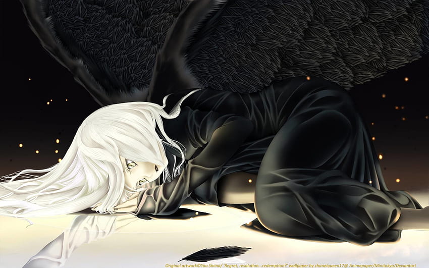 Black angel anime HD wallpapers | Pxfuel