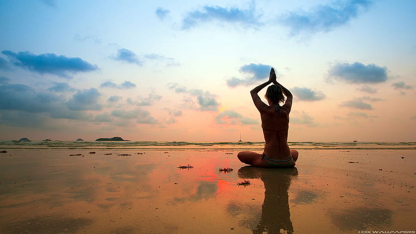Klasse Paket. Yoga im Einklang, Meditations-Yoga HD-Hintergrundbild
