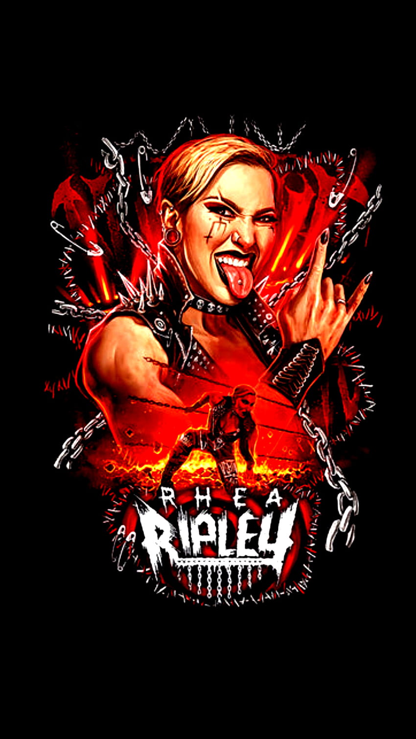 Australian WWE champion Rhea Ripley on her drastic transformation fame and  blazing a trail WrestleMania 39  newscomau  Australias leading news  site