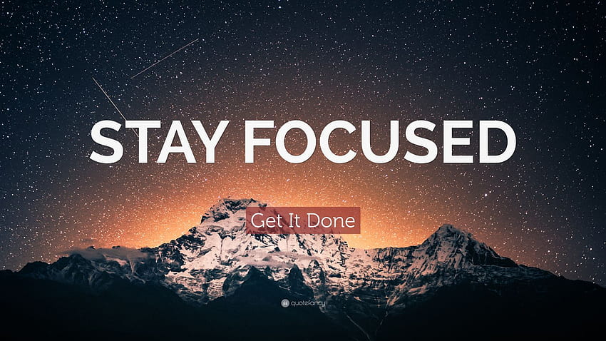Focus Quotes (51 ), Concentration PC HD wallpaper