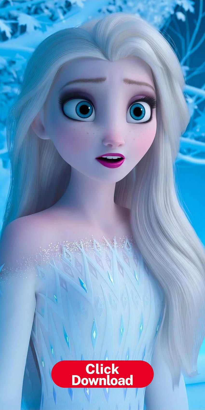 Gefroren. Handy-er. Disney-Prinzessin, Disney-Prinzessin eingefroren, Disney-Prinzessin Anime, Frozen Princess HD-Handy-Hintergrundbild