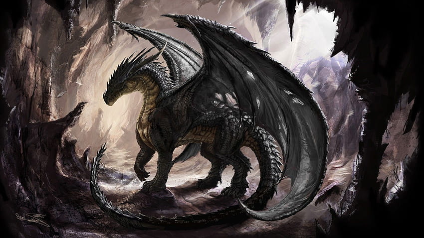 Shadow Dragon, Death Dragon HD wallpaper