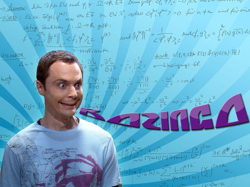Bazinga, Sheldon Cooper Bazinga HD wallpaper