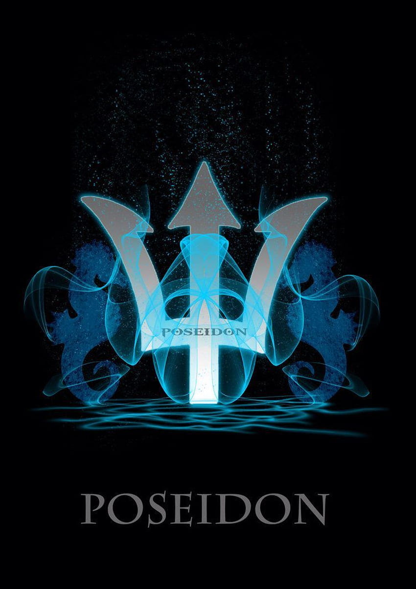 Poseidon Trident symbol. Poseidon symbol, Poseidon, Greek symbol, Trident Cool HD phone wallpaper