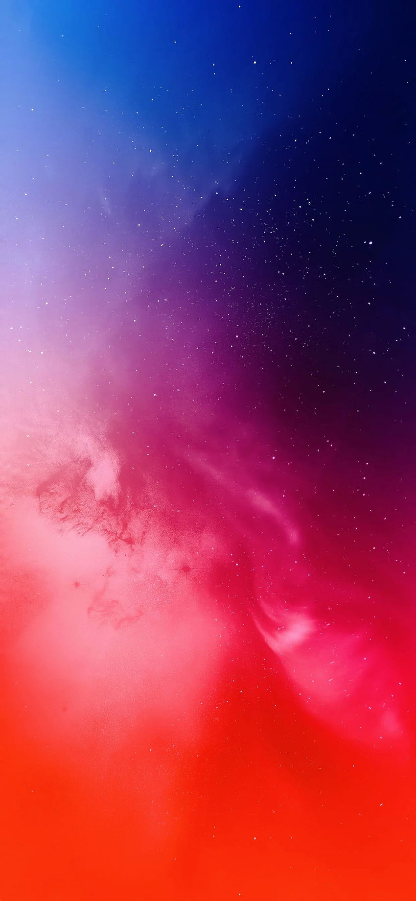 iPhone用スペースファンタジー、Red Space iPhone HD電話の壁紙