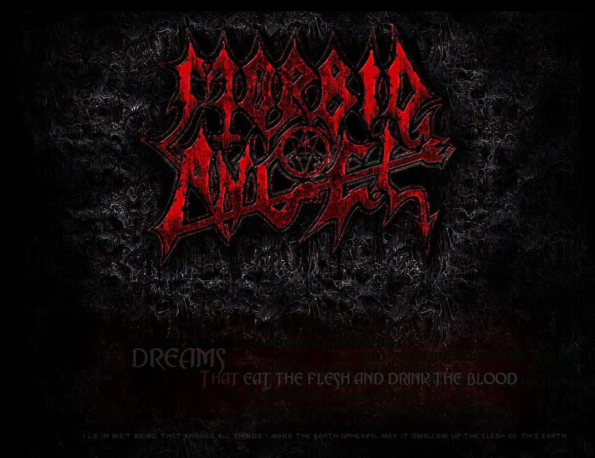 Hastalıklı Melek - Death Metal HD duvar kağıdı