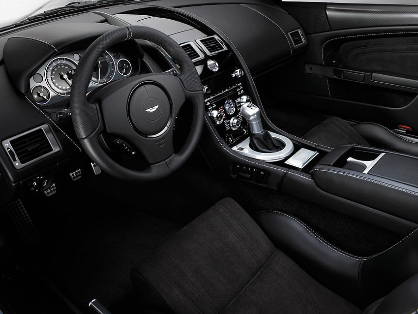 Interior, Aston Martin, Cars, Dbs, 2008, Steering Wheel, Rudder, Salon, Speedometer HD wallpaper