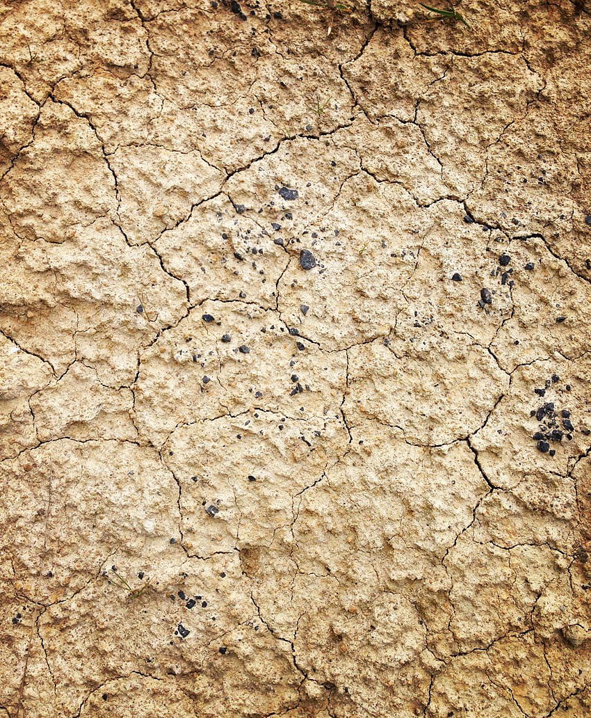 Pęknięte Błoto Suchej Suszy Natura Tekstury Gleby Ziemi. Gleba, tekstura gleby, tekstura, tekstura brudu Tapeta na telefon HD