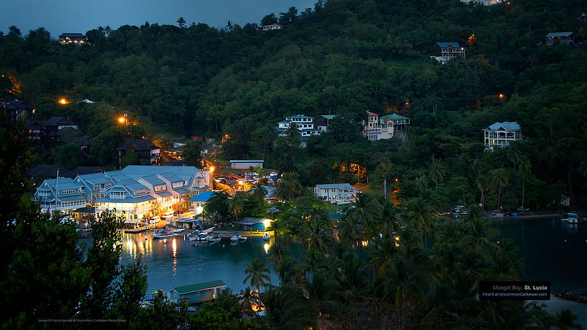 Karibischer Mittwoch: Marigot Bay, St. Lucia und das Geschenk des Reisens HD-Hintergrundbild