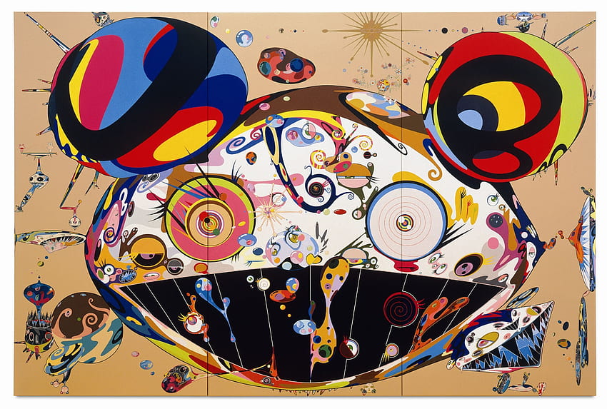 Takashi Murakami - Kunst der japanischen Popkultur HD-Hintergrundbild