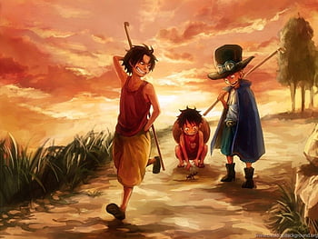 Wallpaper HD Luffy/Ace/Sabo Brothers - One Piece by INAKI-GFX on DeviantArt