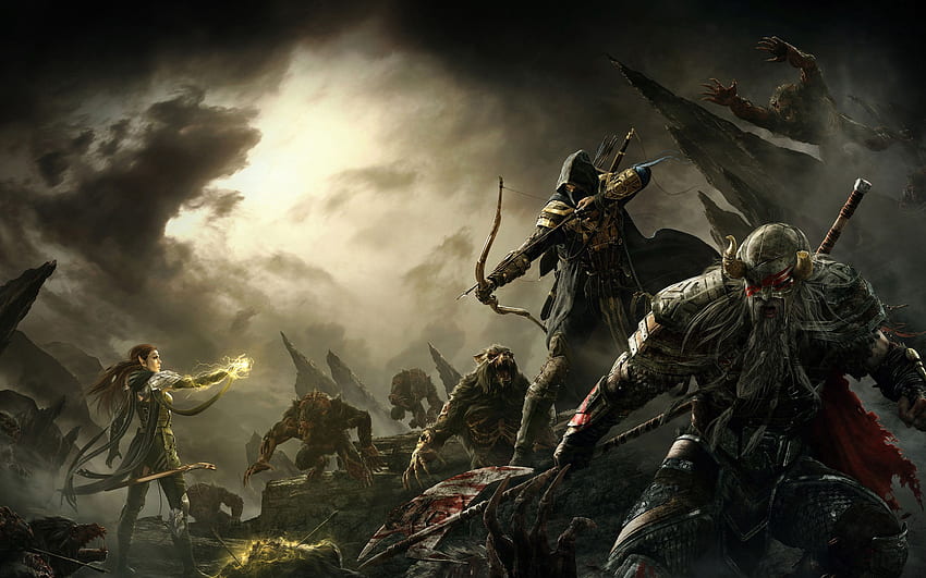 The Elder Scrolls Çevrimiçi Oyun, Çevrimiçi Oyunlar HD duvar kağıdı